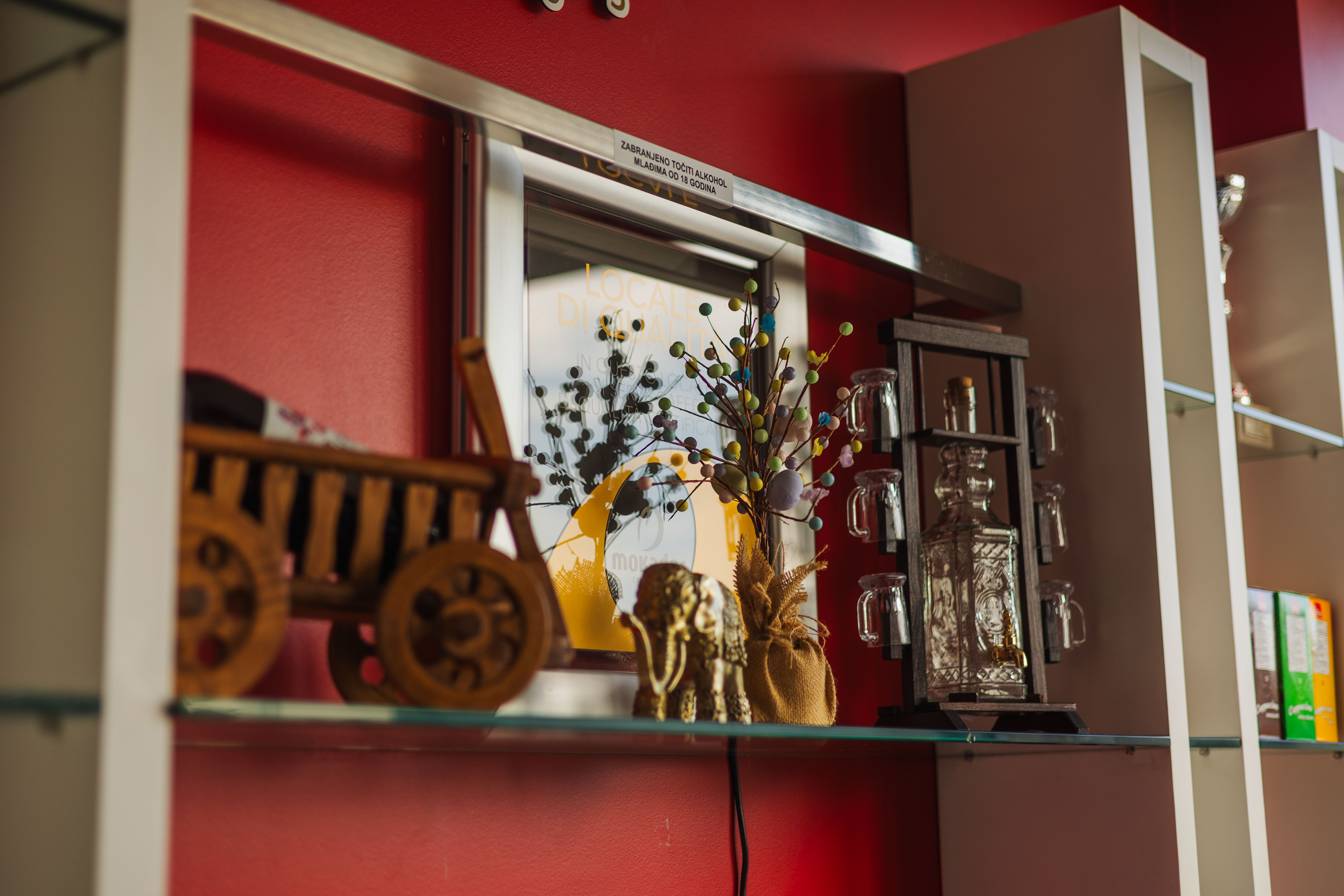 Unutrašnjost restorana Bistro Steffi